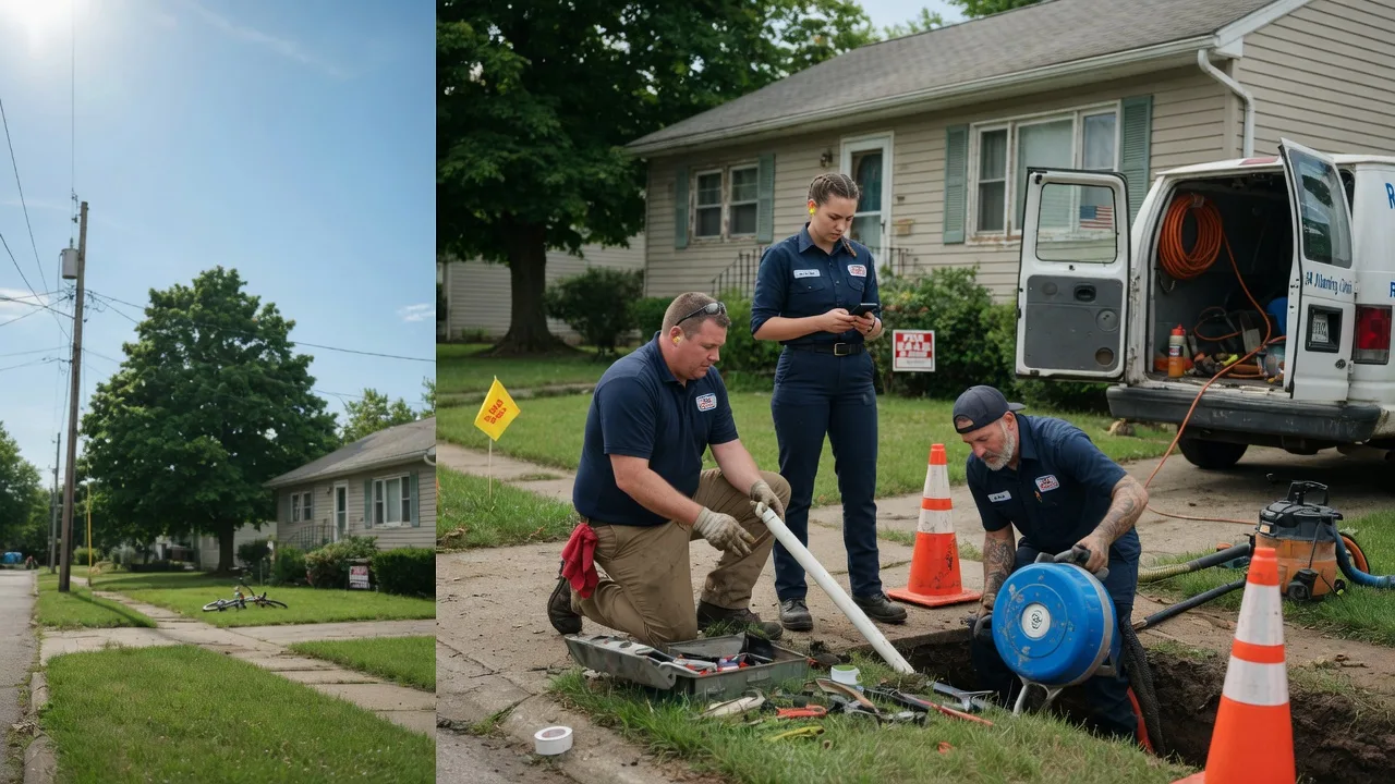 Sewer Line Repair in Brunsville, IA near me